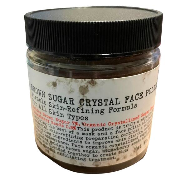 C O Bigelow Brown Sugar Crystal Face Polish Original Formula & Packaging NEW 4oz - Picture 2 of 7